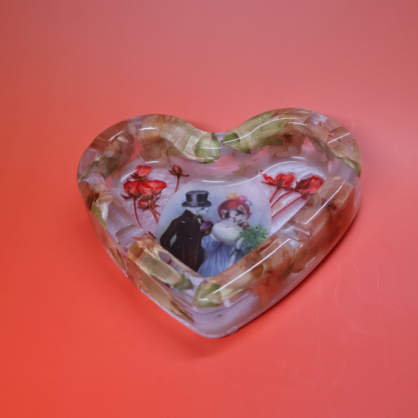 Bandeja de corazón