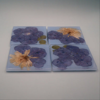 Botanical Handmade Coaster Set