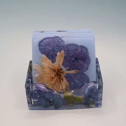 Botanical Handmade Coaster Set